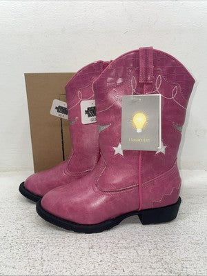 New Kids Pink Smoky Mountain Cowboy Boots. 1167 C 2.5 2 1/2. 23-157