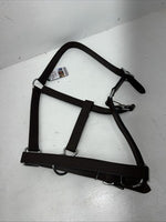 New Tough 1 Genuine Leather Brown Draft Halter #44-9500 W-48