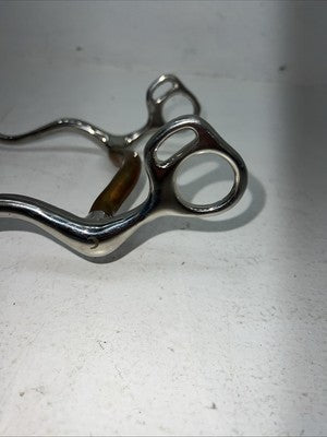 New Ride On SS 5” Sweet Water Copper Bit 8 1/4” Cheeks #25-5840 N-502
