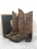 New Kids Brown Ariat Cowboy Boots. 10010913 13.5 13 1/2 M. 23-120