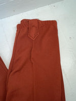 New Vintage Orange Panhandle Slim Polyester Pants #1106 SS-59