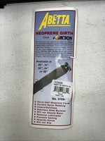 New ABetta Black Neoprene Western Cinch #310436 H-505