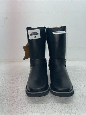 New Kids Black Smoky Mountain Cowboy Boots. 2405 C 2.5 2 1/2. 23-144