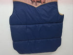 New Men’s Miller Navy Deer Puffer Vest Medium Q-602