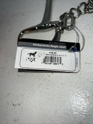 New Professionals Choice Kimberwick Single Joint 6 1/4” Bit #KYB-501 BB-518