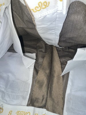 New Vintage Brown Circle A Polyester Pants #CP5791 SS-26