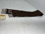 New Silver Fox Brown Nylon 40” English Girth #24-900 EE-16