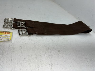 New Silver Fox Brown Nylon 40” English Girth #24-900 EE-16