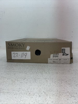New Youth Black Smoky Mountain Cowboy Boots. 2405 4.5 4 1/2. 22-119