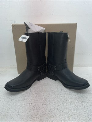 New Youth Black Smoky Mountain Cowboy Boots. 2405 Y 3.5 3 1/2. 22-69