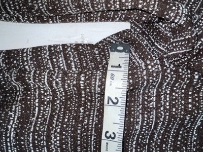 New Vintage Brown Speckled Panhandle Slim Polyester Pants #12406 XX-14