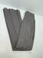 New Vintage Black And White Checkered Panhandle Slim Polyester Pants #8042 SS-53