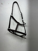 New Tough 1 Genuine Leather Brown Draft Halter #44-9500 W-48