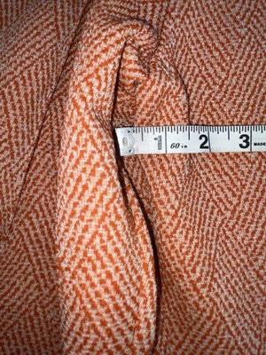 New Vintage Oranges Checkered Panhandle Slim Polyester Pants #1212 ZZ-79