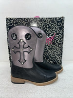 New Children’s Purple Blazin Roxx Cowboy Boots. 4451201 13. 23-22
