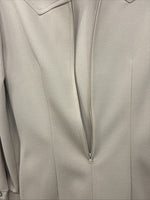 New Women’s Western Heritage Tab Long Sleeve Zip Up Show Shirt Size 8 3B-1