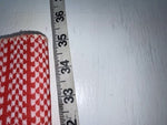 New Vintage Red Checkered Panhandle Slim Polyester Pants #8042 ZZ-70