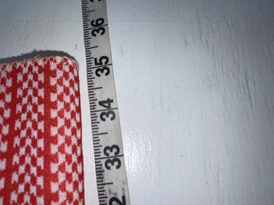 New Vintage Red Checkered Panhandle Slim Polyester Pants #8042 ZZ-70