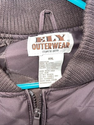 New Men’s Brown ELY Outerwear Puffer Waterproof Vest XXL L-606