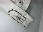 New Women’s White HbarC California Ranchwear Long Sleeve Shirt Medium WW-17