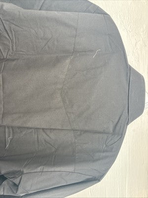 New Men’s ELY Cattleman Black Short Sleeve Pearl Snap 16.5 Large X-16