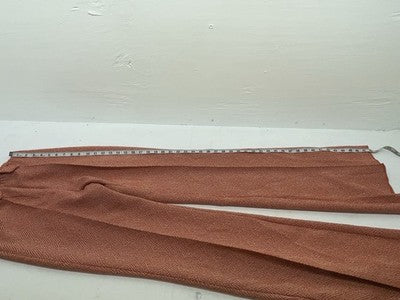 New Vintage Oranges Checkered Panhandle Slim Polyester Pants #1212 ZZ-79