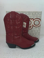 New Children’s Red Dingo Cowboy Boots. C 2107 1 D. 23-97
