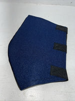New Navy Blue Draft Horse Neoprene Hock Sweats Closure M-500