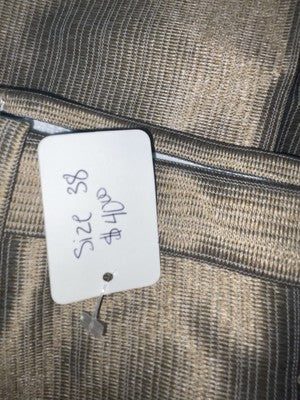 New Vintage Brown Circle A Polyester Pants #CP5791 SS-26