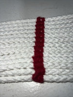 New Tough 1 Red White Mohair 28” Cinch BB-4