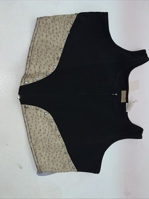 New Women’s Wrangler Black Tank top Vest XL #LM2728M WW-68