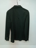 New Men’s Green Lee Long Sleeve Button Up Jacket M 3B-116
