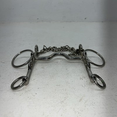 New Congress Leather 5” Pelham Port Bit #47832 LLL-20