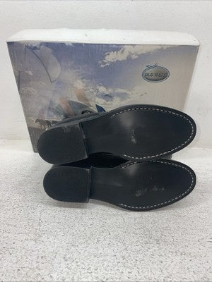 New Kids Black Lace Up Old West Cowboy Boots. 5110 13.5 13 1/2. 23-81