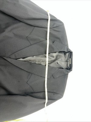 New Men’s Circle S Black Suit Jacket 56L #25832 S-610