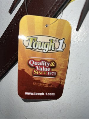 New Leather Dark Oil Tough 1 Back Flank Cinch 1 1/2” #56-1122 S-68