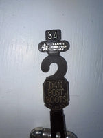 New Brown Genuine Leather Dan Post Weaved 34” Belt #5662/26 Z-141