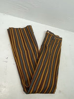 New Vintage Western Striped Prior Polyester Pants #1123 SS-69