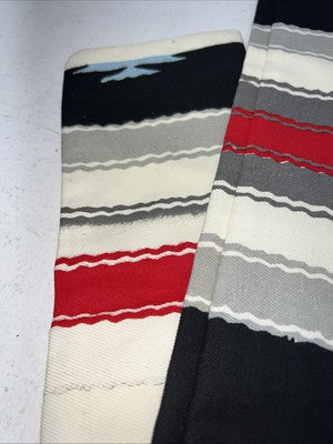 New Red White Black Horse Tail Bag #Z42913 HH-33