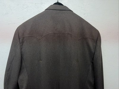 New Men’s Circle S Gray Suit Jacket 50 #6821 II-604