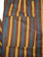 New Vintage Western Striped Prior Polyester Pants #1123 SS-69