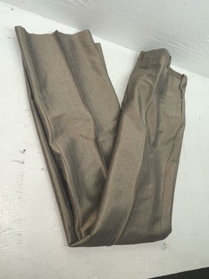 New Vintage Brown Circle A Polyester Pants #CP5791 SS-26