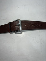 New Leather Dark Oil Tough 1 Back Flank Cinch 1 1/2” #56-1122 S-68