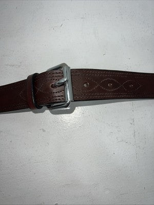 New Leather Dark Oil Tough 1 Back Flank Cinch 1 1/2” #56-1122 S-68
