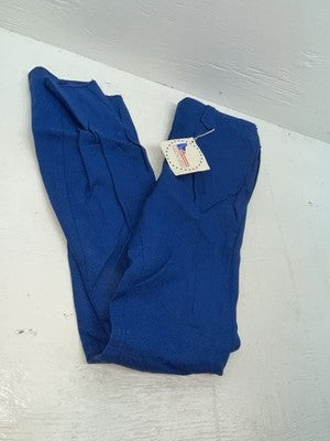 New Vintage Blue Western Girl Polyester Pants #3417 VV-41