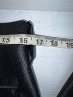 New Vintage Black Circle S Polyester Pants #CP5091 SS-2