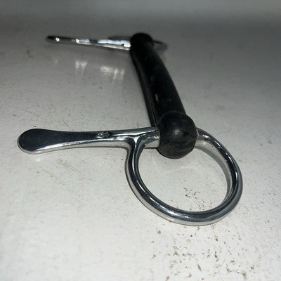 New Weaver 4 1/2” Driving Half Cheek Rubber Pony Bit #25-5330 BB-510