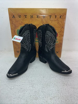 New Children’s Black Laredo Cowboy Boots. L C 2440 3 M. 22-3