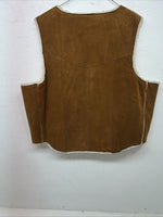 New Men’s Brown Steer Brand XXL Wool Vest WW-24