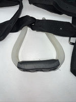 New Tough 1 Green Bareback Pad With Nylon Stirrup Leathers #31-33 MM-603